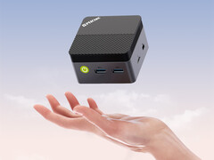 A G5S ára Kínában körülbelül 169 dollárnál kezdődik. A képen: egy promóciós fotó, amely a mini PC kompakt kialakítását mutatja be.