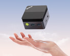 A G5S ára Kínában körülbelül 169 dollárnál kezdődik. A képen: egy promóciós fotó, amely a mini PC kompakt kialakítását mutatja be.