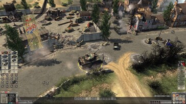 A képen: Játékmenet-képernyőkép a Men of War: Assault Squad 2 című játékból.