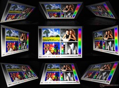 A fényerő és a színinformáció kisebb mértékű csökkenése szélsőséges szögeknél