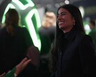 Asha Sharma, az Xbox vezérigazgatójának képernyőképe egy BBC News-interjú közben