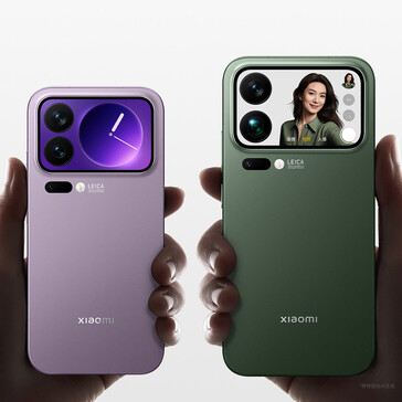 A Xiaomi által bemutatott 17 Pro két színváltozata (Kép forrása: Xiaomi)