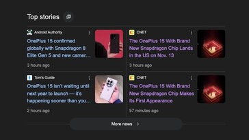 A CNET is röviden beszámolt a november 13-i megjelenési dátumról. (Kép forrása: Google News feed)