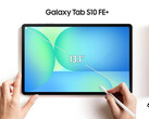 A Galaxy Tab S10 FE+ 13,1 hüvelykes kijelzővel rendelkezik majd. (Kép forrása: Evan Blass)