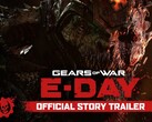 A Gears of War: E-Day hivatalos promóciós illusztrációja.