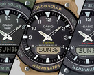 Balról jobbra (a képen): Casio AQS820W-3BV, AQS820W-5AV és AQS820W-1AV. (Kép forrása: Casio)