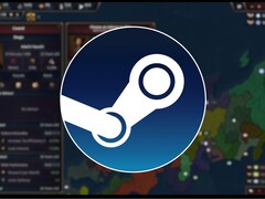 Egy kép, amelyen a Steam logója és az Age of History 3 játék látható, amely most 80%-os kedvezménnyel kapható a Steamen.
