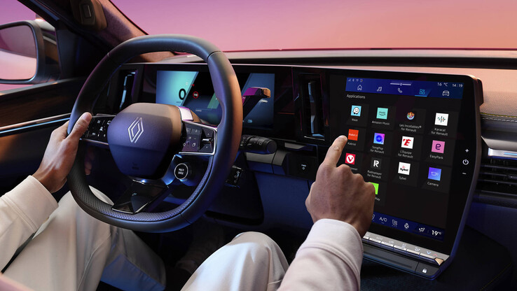 A felfrissített Renault Scenic E-Tech új és továbbfejlesztett funkciókkal rendelkezik. (Kép forrása: Renault)