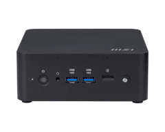 Az MSI Cubi NUC AI+ 2MG magas pontszámot kap az egyszerűségéért, de a teljesítménye dolláronként nem megfelelő (Kép forrása: MSI)