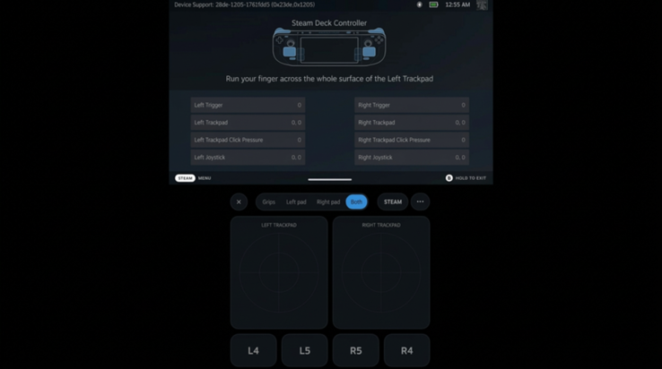 A DroidDeck egy második kijelzőt használhat virtuális Steam Deck-érintőpadokhoz és hátsó markolatokhoz, miközben a kézikonzol vezérlőit Steam Deck-kontrollerként teszi elérhetővé.