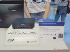 Az Asus ExpertCenter PN54 a Computex 2025 kiállításon mutatkozott be (kép forrása: Notebookcheck)