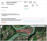GPS-helymeghatározás Samsung Galaxy S10 FE - áttekintés