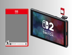 Switch 2 Game Key Card doboz és kazetta (Kép forrása: Nintendo of America szerkesztéssel)