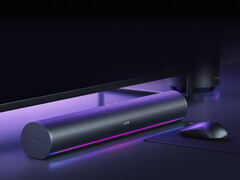 A Xiaomi testreszabható világítást tartalmaz a soundbar elemen.
