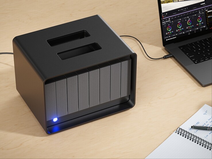 Seagate LaCie 8big Pro5 RAID tárolási megoldás promóciós kép.