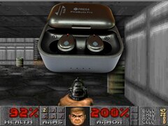 A Doom közvetlenül a PineBuds Pro fülhallgatóban található ARM Cortex M4F chipen fut. (Kép forrása: PinBuds, DoomBuds) 