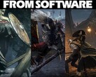 Kollázs FromSoftware játékokkal és a cég logójával (Kép forrása: FromSoftware, Steam szerkesztéssel)