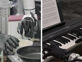 A Genesis AI olyan finommotoros feladatokat végző robotkezeket mutat, mint a tojás feltörése, paradicsom szeletelése, kábelek összekötése és zongorázás.