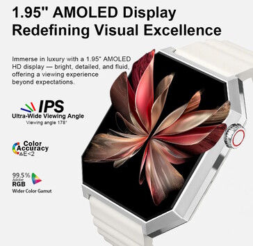 Ez a viselhető AMOLED képernyővel és koronával rendelkezik (Kép forrása: Rollme)