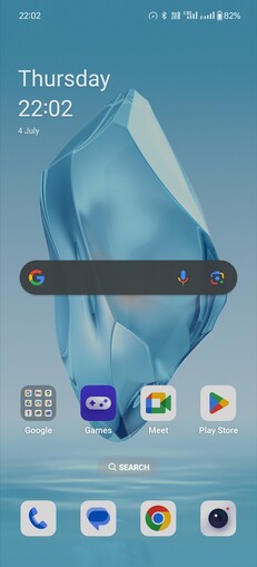 OxygenOS 14: Kezdőképernyő