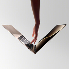 Az idei MagicBook Art 14 megtartja elődje innovatív webkamera-megoldását. (Kép forrása: Honor)