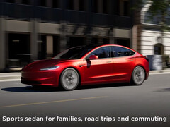 A Model 3 frissítése egyszer már előlapi kamerával szerepelt a hivatalos weboldalon. (Kép forrása: Tesla)