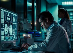 Egy neurológus vizsgálja az emberi agyat (Kép forrása: TungArt7/Pixabay)