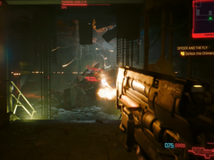 Cyberpunk 2077: A Phantom Liberty Chimera-főellenséges csatája akcióban