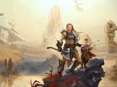 Faye és Atreus rajongók által készített változata. A pletykák szerint Faye lesz a God of War játék főszereplője.
