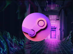 Az újonnan felfedezett ingyenes játékok közül soknak több mint 50%-os pozitív értékelése van. A képen: egy szerkesztett képernyőkép az Anesthesia című játékból, felül a Steam logóval.