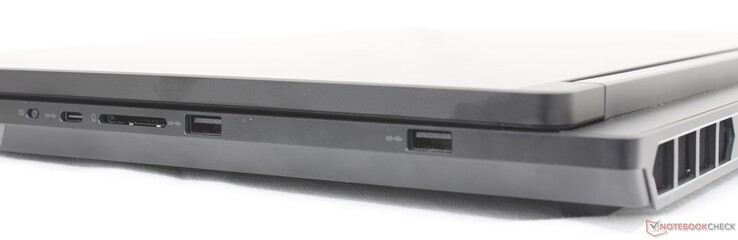 Rendben: USB-C (10 Gbps), SD kártyaolvasó, 2x USB-A (10 Gbps)