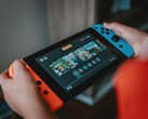 Kép a Nintendo Switch konzolról használat közben