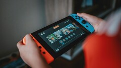 Kép a Nintendo Switch konzolról használat közben