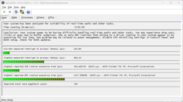 LatencyMon - Áttekintés