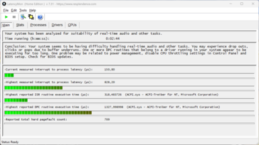 LatencyMon - Áttekintés