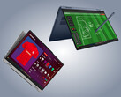 A Lenovo legújabb IdeaPad 5a 2-in-1 készüléke Cosmic Blue és Luna Grey kivitelben.