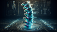 A zárt hurkú gerincvelő interfész lehetővé teszi a kínai béna beteg számára, hogy önállóan járjon (Kép forrása: Dall-E 3)