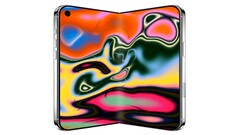 A gyakorlati bemutató egy korai iPhone Fold bábuval mutatja be a Apple első összecsukható készülékének kompakt formátumát. (Kép forrása: @theappletrack)