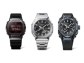 Balról jobbra: Casio G-Shock GM-5600 "Rui Hachimura" kollab, a GM-B2100SD-1C és az MTG-B4000. (Kép forrása: @geesgshock az Instagramon)