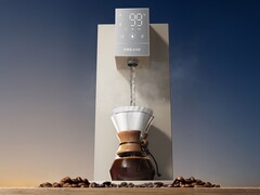 A Dreame új C10 vízadagolója (a képen) több kiskereskedőnél is megjelent. (Kép forrása: Dreame via MediaMarkt)