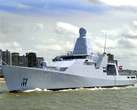 A HNLMS Groningen, egy Holland-osztályú OPV képe