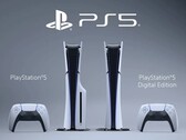 A 2023 végén megjelent PS5 Slim (képünkön) volt a PlayStation 5 első nagyobb frissítése. (Kép forrása: PlayStation)