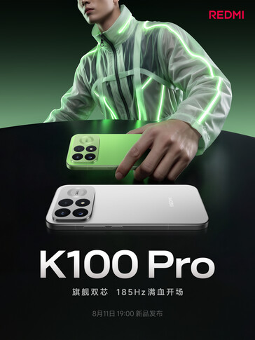 A Redmi K100 Pro legfontosabb jellemzői.