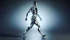 Ez a robot folyékony, és képes deformálódni, szétválni és egyesülni más folyékony robotokkal. (Kép forrása: DallE3)