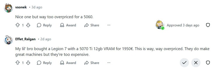 Hozzászólások a Reddit csatornánkon