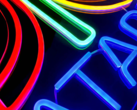 Az Atari logóját ábrázoló neon LED felirat (kép forrása: Atari)