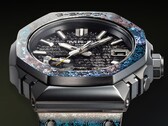 A Casio MRG-B2100HR-1AJR (a képen) órája egyedi felületkezeléssel rendelkezik az egész óra felületén.
