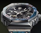 A Casio MRG-B2100HR-1AJR (a képen) órája egyedi felületkezeléssel rendelkezik az egész óra felületén.