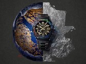 A Casio MRG-B2100HS-9A Haruka limitált kiadásának számlapján a hagyományos japán kézművesség ihlette rácsos mintázat látható.