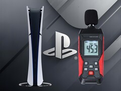 A PS5 Slim Digital egy zajteszt során (Kép forrása: Sony PlayStation, Landtek szerkesztéssel)